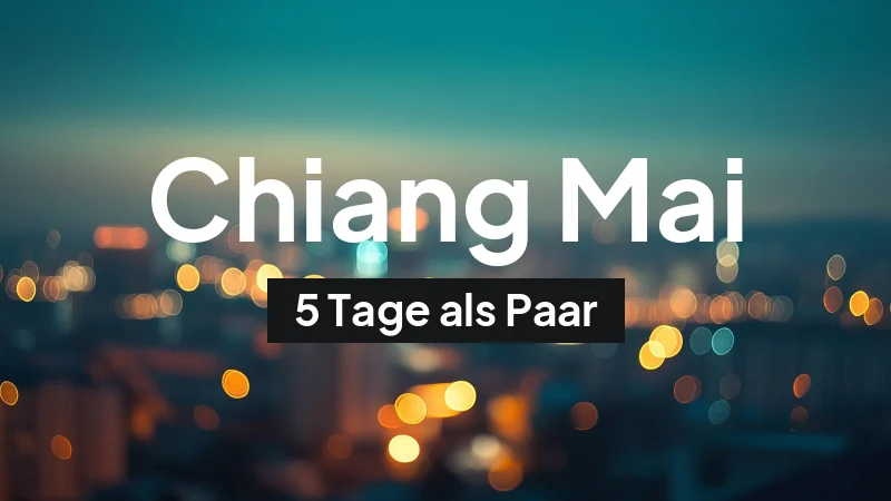 Chiang Mai, Thailand: Städtereise für 5 Tage im April