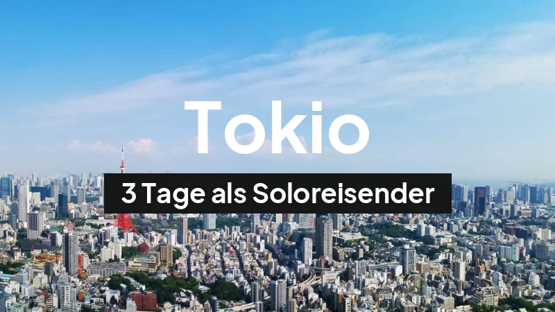 Tokio, Japan: Städtereise für 3 Tage im April