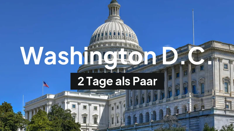 Washington D.C., USA: Städtereise für 2 Tage im Oktober