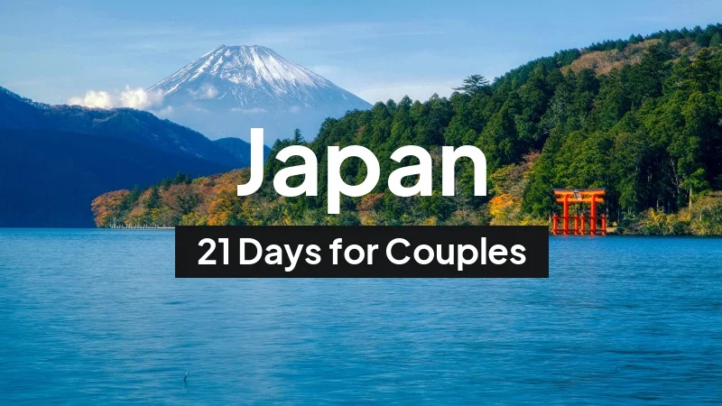 Japan Itinerary in December: 21-Day Route for Couples