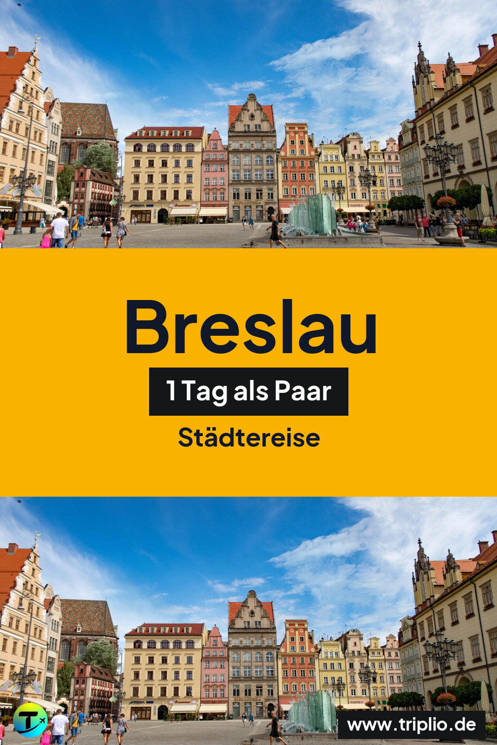 Pinterest-Pin für eine eintägige Städtereise nach Breslau – Breslau, Polen: Städtereise für 1 Tag im Oktober