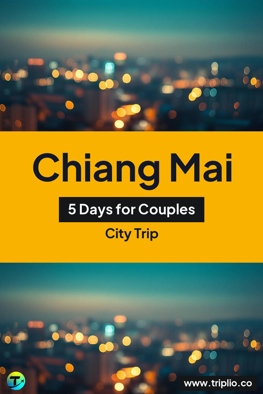 Pinterest pin for a 5-day Chiang Mai city trip – Chiang Mai, Thailand: 5-Day City Trip in April
