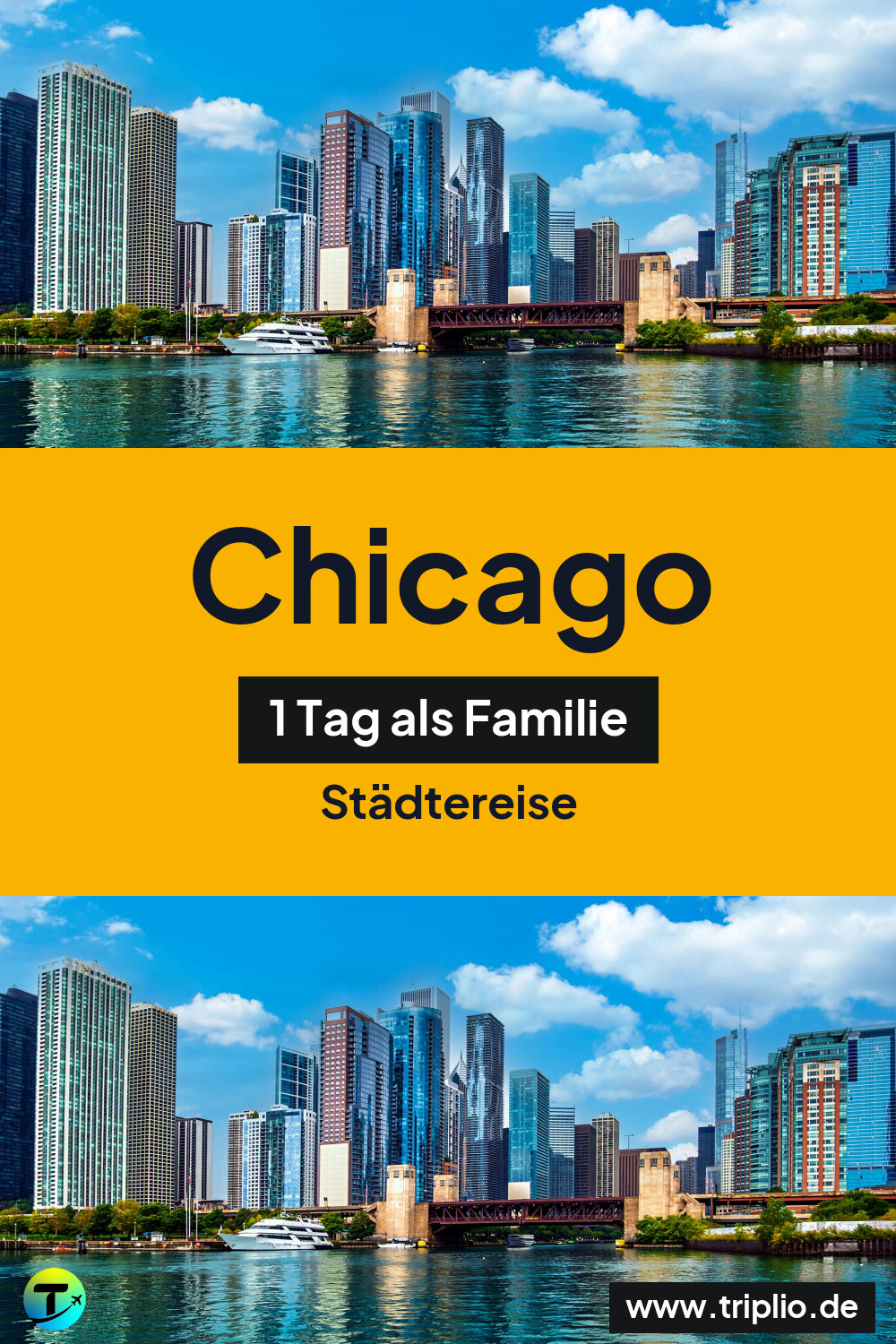 Pinterest-Pin für eine eintägige Städtereise nach Chicago – Chicago, USA: Städtereise für 1 Tag im September