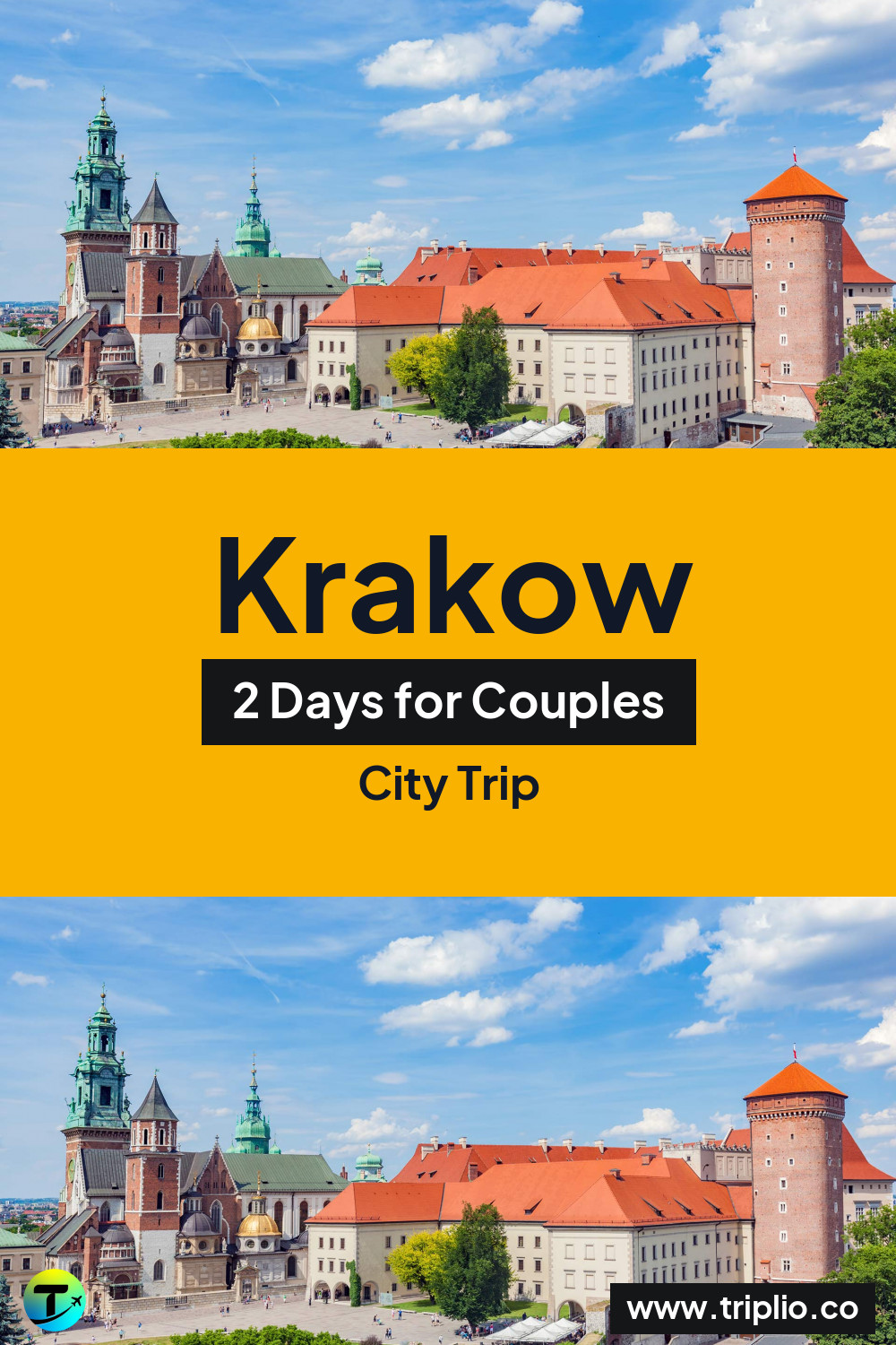 Pinterest pin for a 2-day Krakow city trip – Krakow, Poland: 2-Day City Trip in October