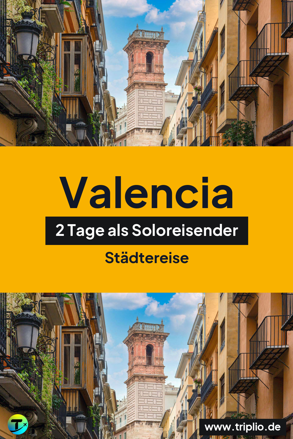 Pinterest-Pin für eine 2-tägige Städtereise nach Valencia – Valencia, Spanien: Städtereise für 2 Tage im September
