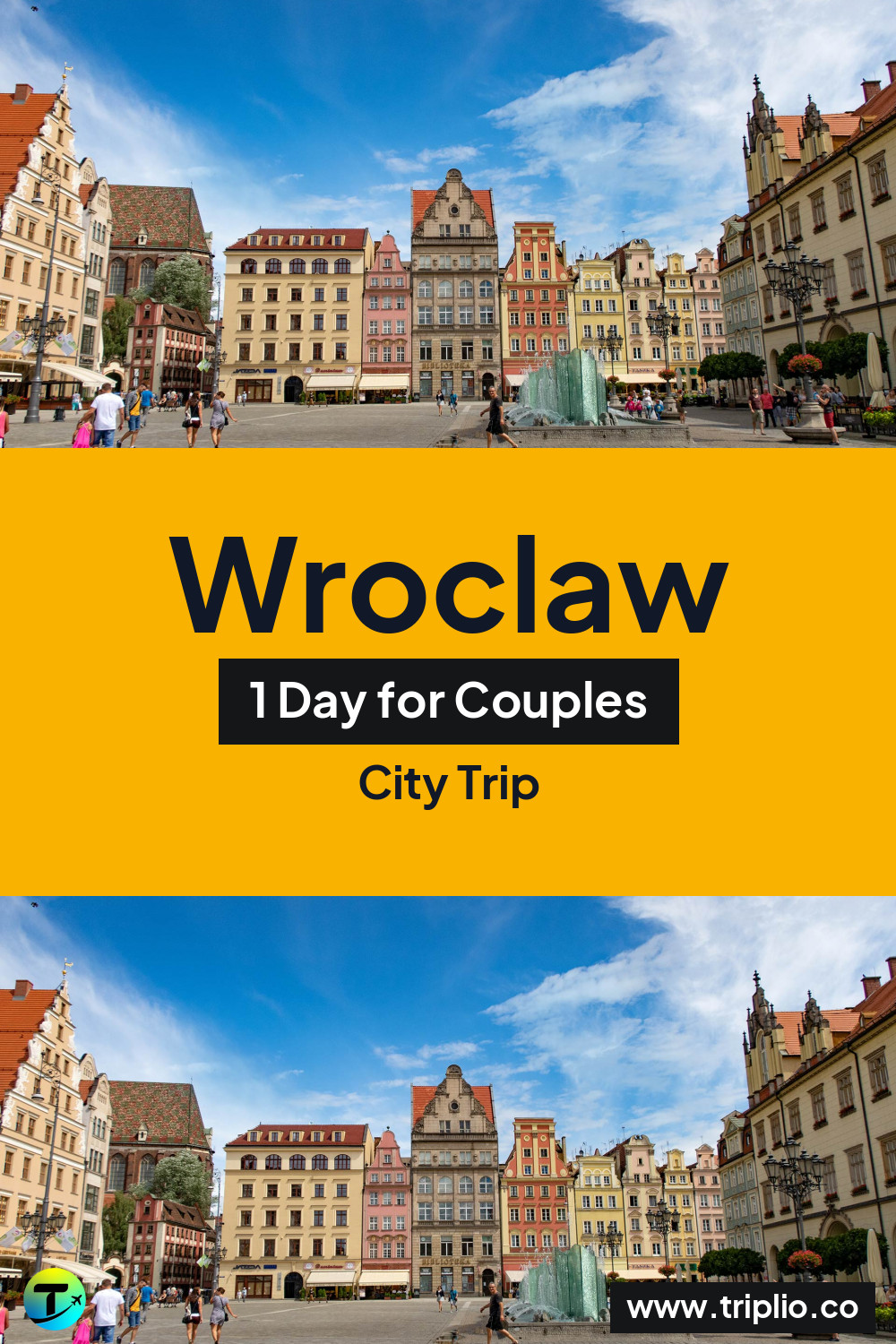 Pinterest pin for a one-day Wroclaw city trip – Wroclaw, Poland: 1-Day City Trip in October