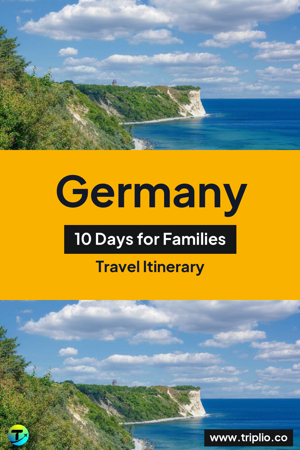 Pinterest pin for a 10-day Germany itinerary – Germany Itinerary in July: 10-Day Route for Families