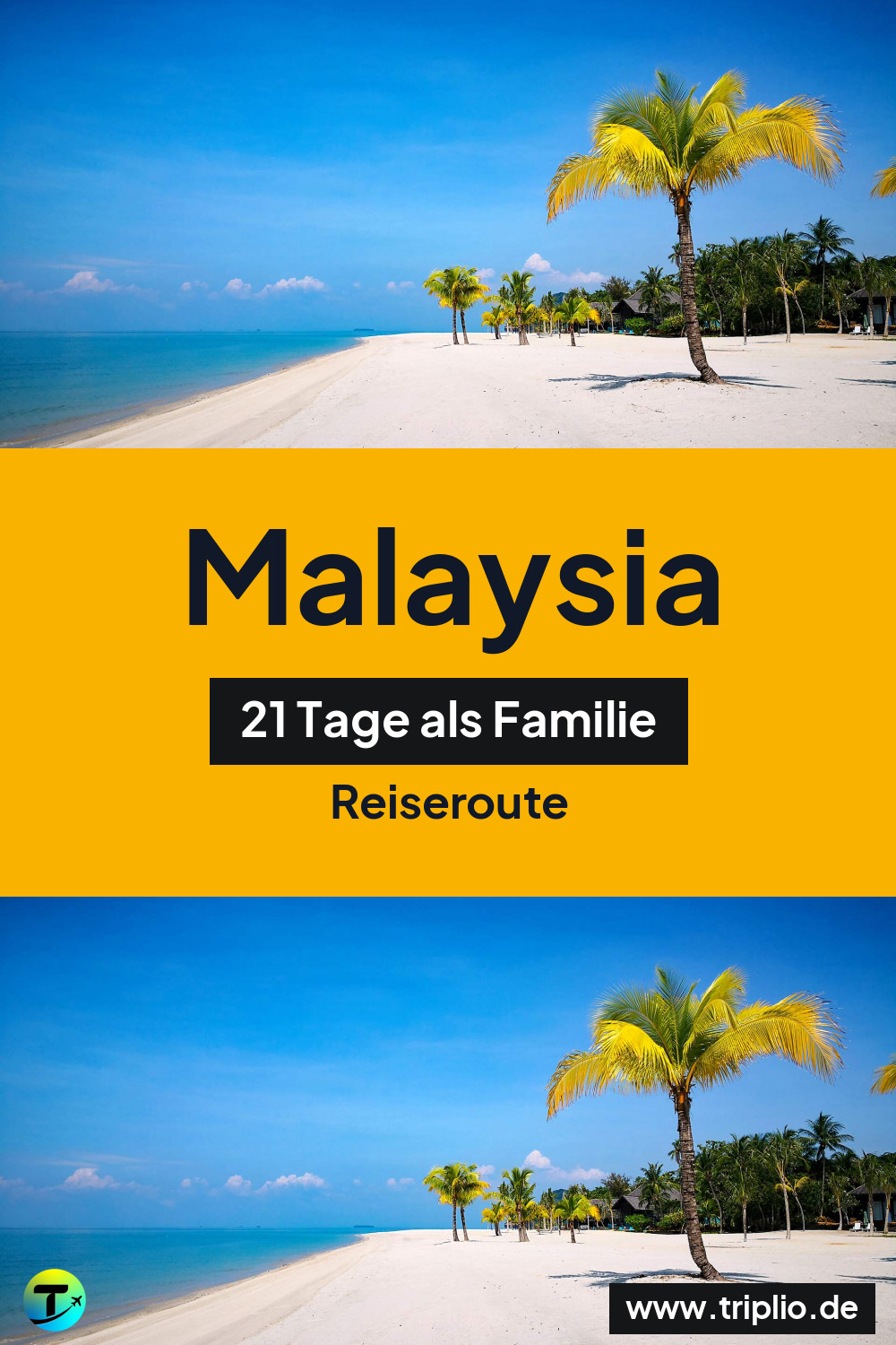 Pinterest-Pin für eine 21-tägige Malaysia-Rundreise – Malaysia-Rundreise im März: 21-Tage-Route als Familie