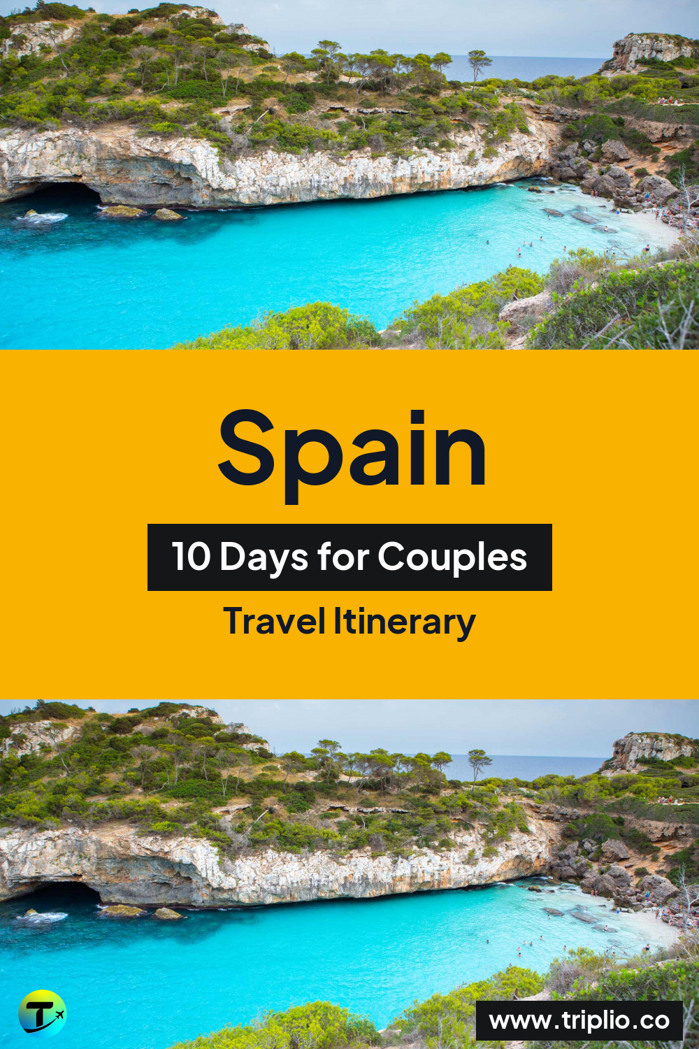 Pinterest pin for a 10-day Spain itinerary – Spain Itinerary in May: 10-Day Route for Couples
