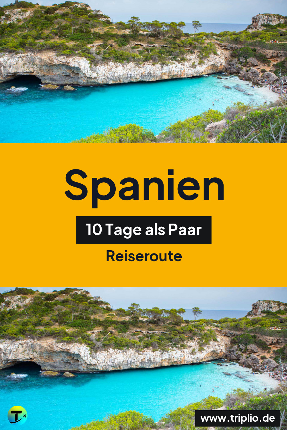 Pinterest-Pin für eine 10-tägige Spanien-Rundreise – Spanien-Rundreise im Mai: 10-Tage-Route als Paar
