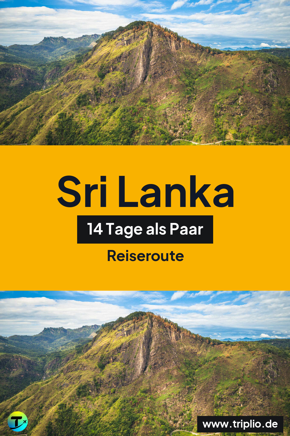 Pinterest-Pin für eine 14-tägige Sri Lanka-Rundreise – Sri Lanka-Rundreise im November: 14-Tage-Route als Paar