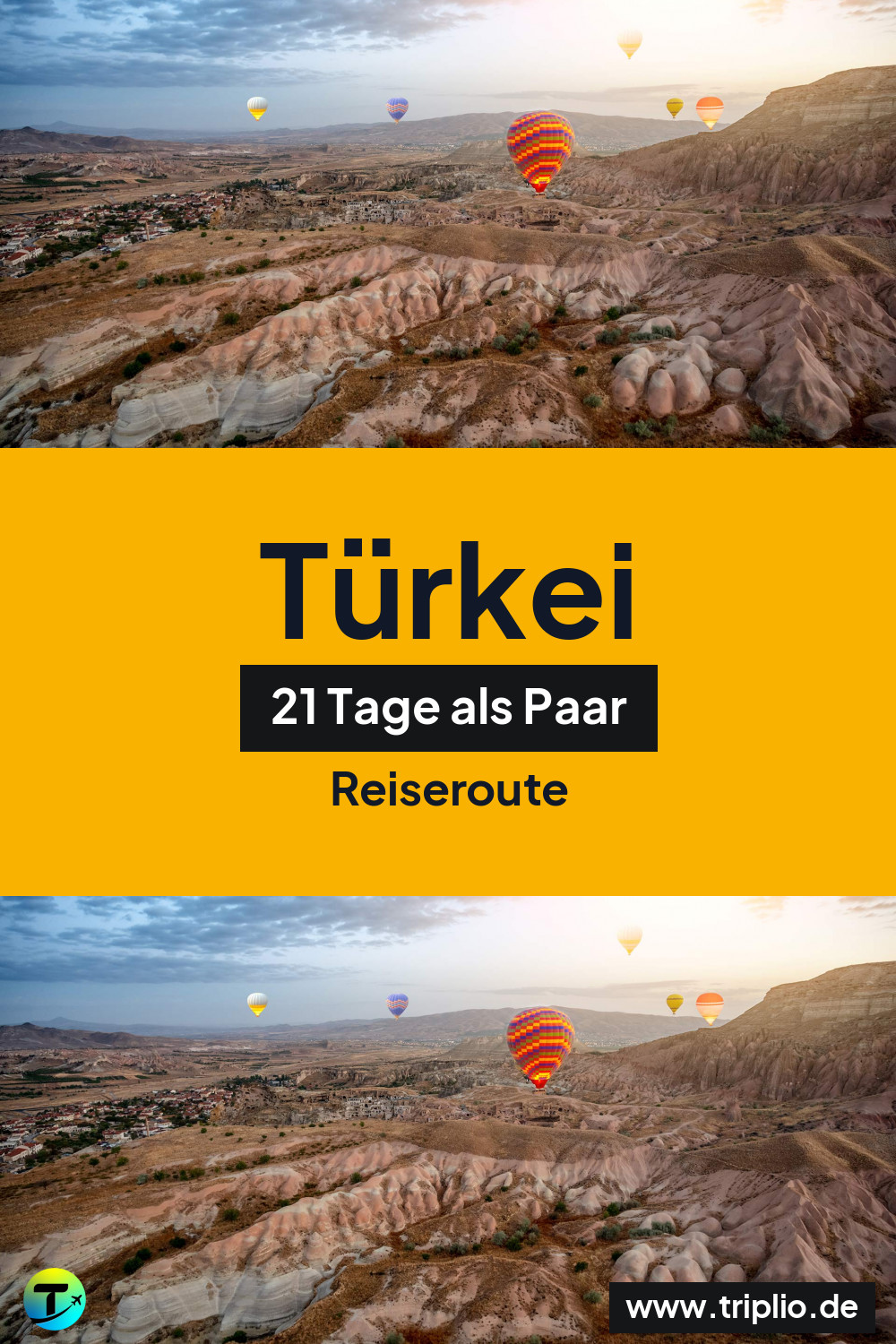 Pinterest-Pin für eine 21-tägige Türkei-Rundreise – Türkei-Rundreise im Mai: 21-Tage-Route als Paar